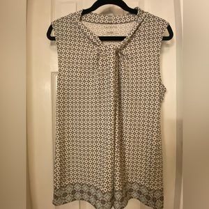 Talbots size L ladies dress blouse